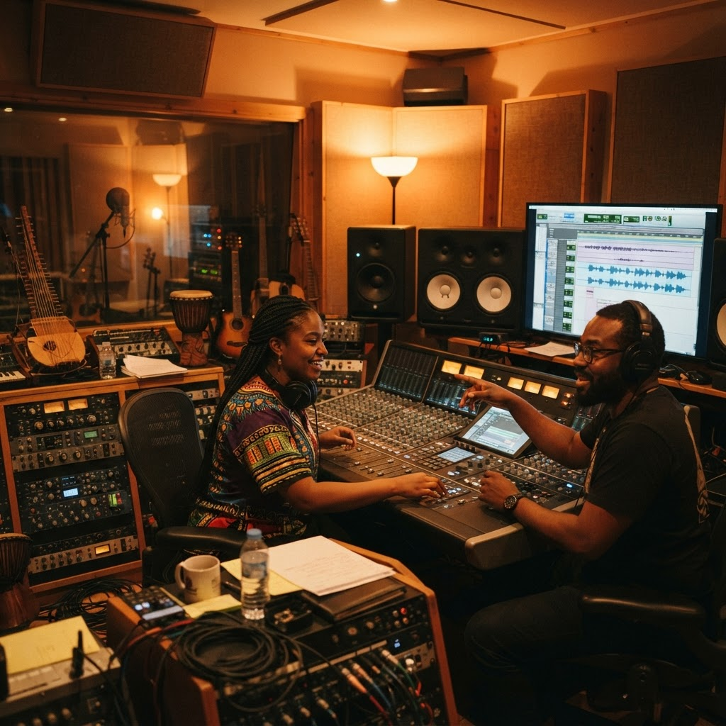 The Studio Sessions: Creating Afroboom Tracks